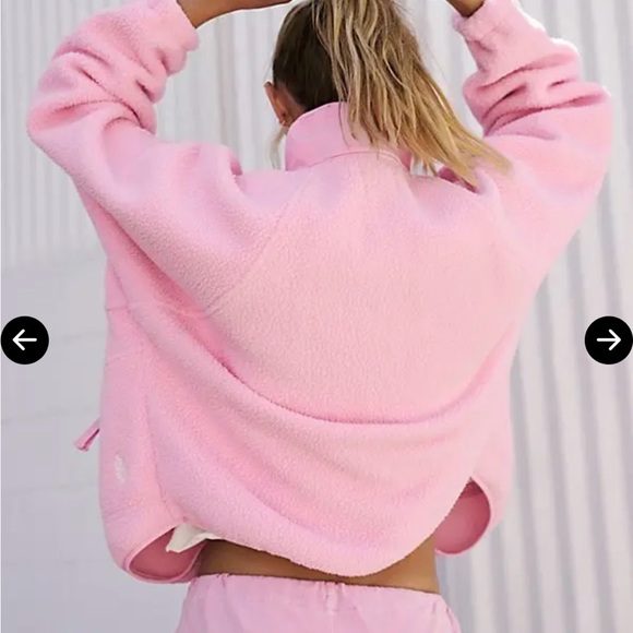 Free people Hit The Slope Fleece Prism Pink XS - Picture 2 of 7
